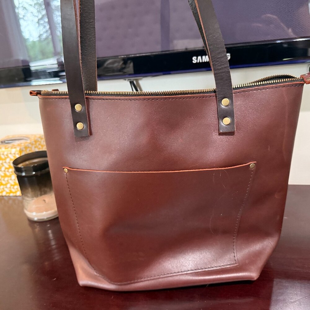 portland leather bag